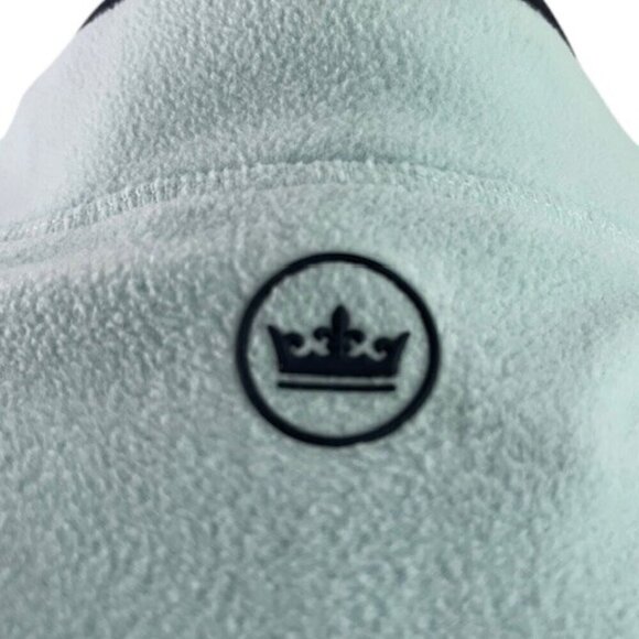 Peter Millar Men Thermal Flow Micro Fleece Light Blue Vest Two Way Full Zip XL - Picture 10 of 16